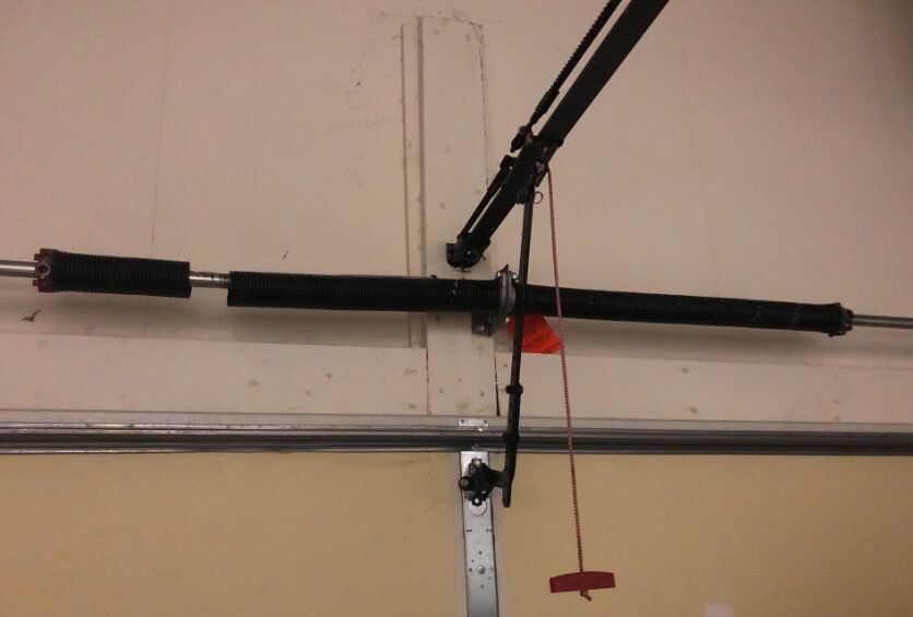 garage door spring repair in Columbus, Ohio.