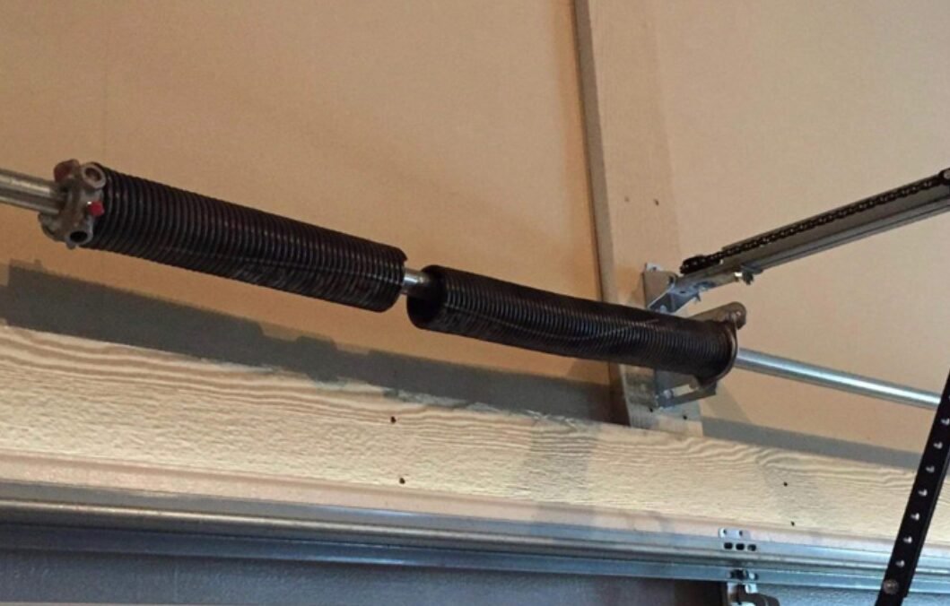 garage door spring repair in Columbus, Ohio.